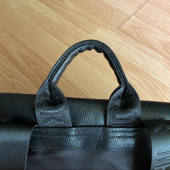 Botkier New York Black Clasp Zip Nylon Backpack - Picture 3 of 8